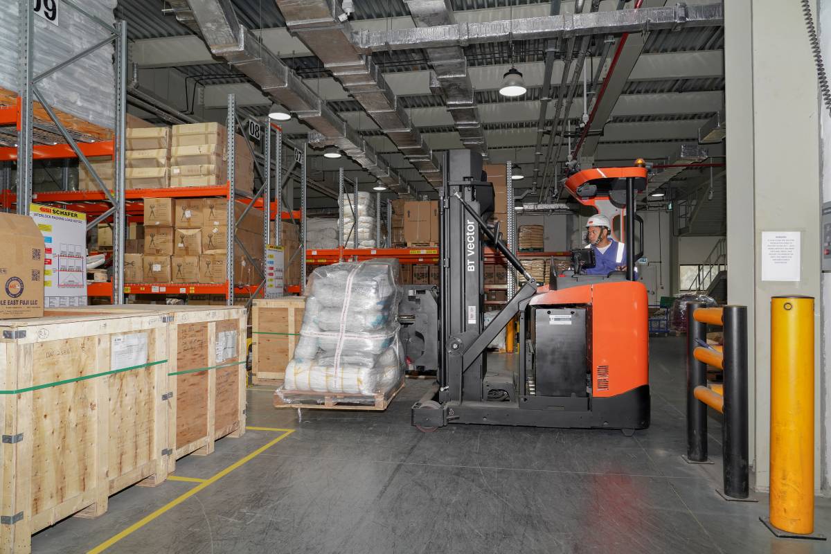 Packing and Crating Area
