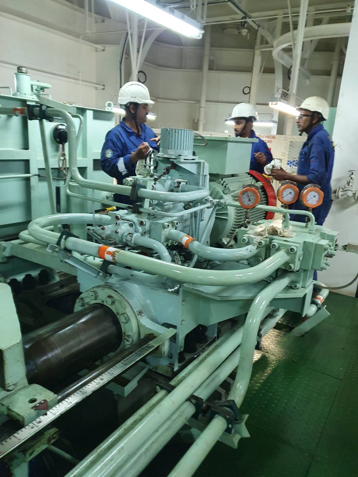 Inert Gas System Servicing